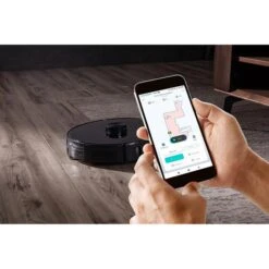 Viomi Saugroboter S9, Schwarz, Ladestation, Wischfunktion, Laufzeit 150 Minuten -WENKO Shop 0a70f942bbab0c7e486879c7a9828c57093f2f10 saugroboter viomi s9 mit absaugstation schwarz