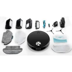 Viomi Saugroboter V3, Schwarz, Ladestation, Wischfunktion, Laufzeit 150 Minuten -WENKO Shop 10c7f06969d3f4771e85fc7b29ec320fa0d9652b saugroboter viomi robot vacuum cleaner v3 schwarz