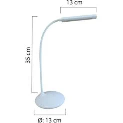 Unilux Schreibtischlampe Nelly LED, Dimmbar, Weiß, Mit Integriertem Akku, Standfuß 9 Unilux Schreibtischlampe Nelly LED, Dimmbar, Weiß, Mit Integriertem Akku, Standfuß -WENKO Shop 110d4eb1a9455965e1492680d16cff9117fc28c1 schreibtischlampe unilux nelly led