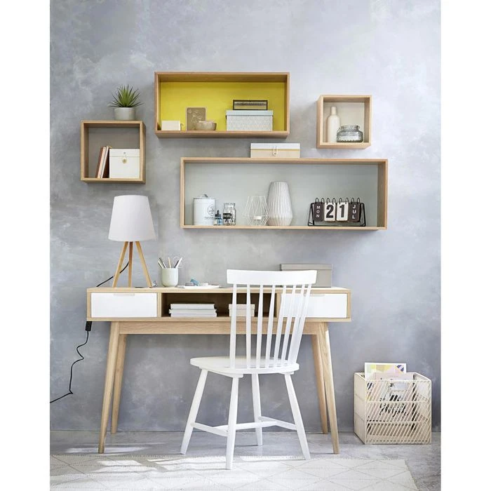 Unilux Schreibtischlampe Katy LED, Holz, Mit Standfuß 4 Unilux Schreibtischlampe Katy LED, Holz, Mit Standfuß – Bild 2