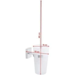 Tesa WC-Bürste Klaam, Weiß / Chrom, Bürstenhalter Aus Glas, Zur Wandmontage 11 Tesa WC-Bürste Klaam, Weiß / Chrom, Bürstenhalter Aus Glas, Zur Wandmontage -WENKO Shop 13960992bf060a4aeab8dab61afbe87977cb3b3f wc buerste tesa klaam weiss chrom