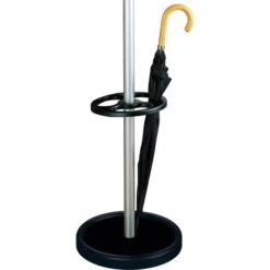 Kerkmann Garderobenständer Prima, 6710, Mit 15 Haken, Metall, Silber / Schwarz -WENKO Shop 142e0f786268ecf9539fbcec397b4301e7ee29b5 garderobenstaender kerkmann prima 6710