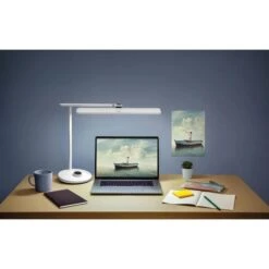 Philips Schreibtischlampe DSK501 LED, Dimmbar, Standfuß -WENKO Shop 151e2cbccd815fa64dc0709991e79a0d3656a144 schreibtischlampe philips dsk501 vdtmate led