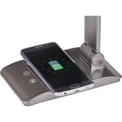 Maul Schreibtischlampe Maulstella LED, Standfuß, Dimmbar, USB, QI-Ladegerät -WENKO Shop 162b63a56325040f540983b0dee8aac365ffd31c schreibtischlampe maul maulstella led