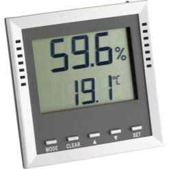 TFA Thermo-Hygrometer 30.5010 Klima Guard Digital, Für Innen, Gemäß ISO 9001