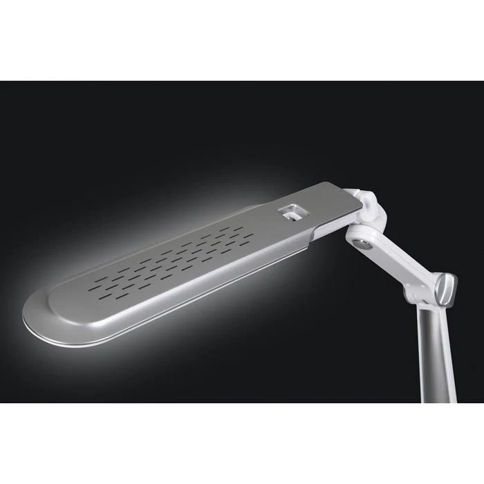 Hansa Schreibtischlampe LED Multiflex, Dimmbar, Silber, Standfuß Und Klemme 7 Hansa Schreibtischlampe LED Multiflex, Dimmbar, Silber, Standfuß Und Klemme – Bild 5