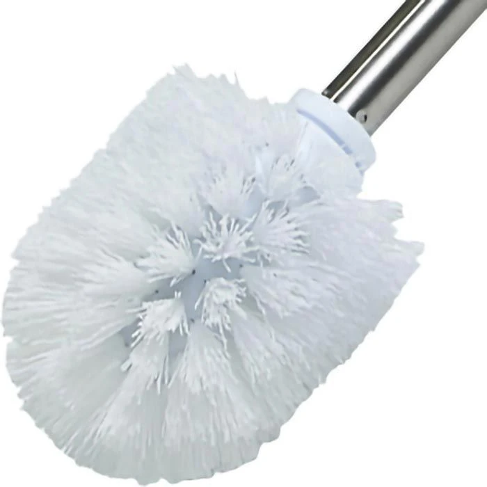 Zeller WC-Bürste Silber, Ersatzbürste Mit Edelstahlgriff 4 Zeller WC-Bürste Silber, Ersatzbürste Mit Edelstahlgriff – Bild 2
