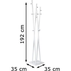 Haku-Möbel Garderobenständer 20307, Mit 12 Haken, Metall, Weiß 11 Haku-Möbel Garderobenständer 20307, Mit 12 Haken, Metall, Weiß -WENKO Shop 318e63beb8c6bd2e77fd287e6aa08619ec85b3db garderobenstaender haku moebel 20307