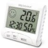 Medisana Thermo-Hygrometer HG 100 Digital, Uhrzeit, Weiß -WENKO Shop 32db61a2fddd90073428282129d184ef6ac86482 thermo hygrometer medisana hg 100 innen