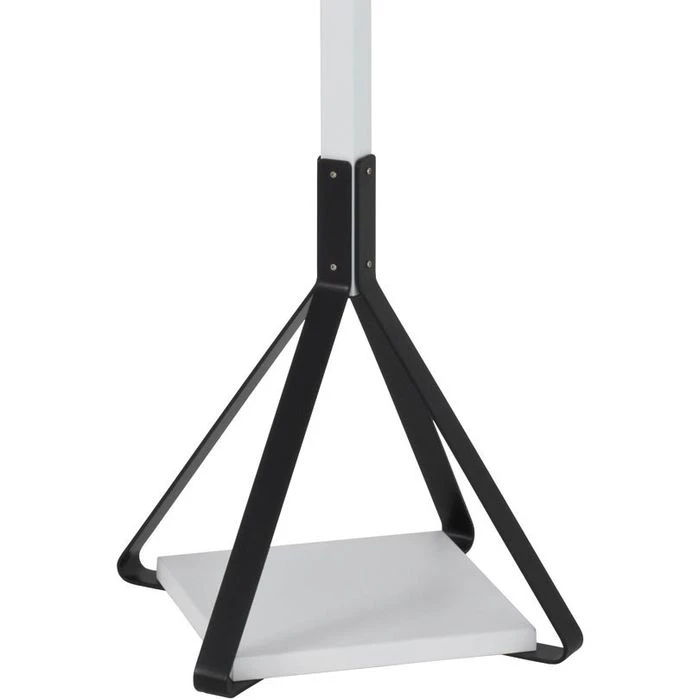 Haku-Möbel Garderobenständer 13363, Mit 12 Haken, Metall, Weiß / Schwarz 6 Haku-Möbel Garderobenständer 13363, Mit 12 Haken, Metall, Weiß / Schwarz – Bild 4