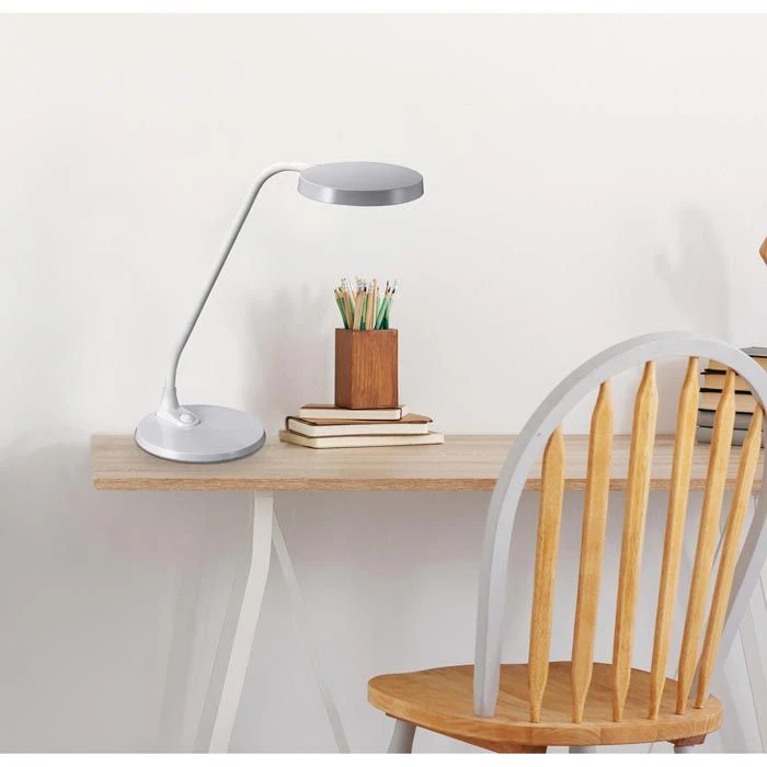 Eschenbach Schreibtischlampe Basic VisionLED, Weiß, Mit Standfuß 4 Eschenbach Schreibtischlampe Basic VisionLED, Weiß, Mit Standfuß – Bild 2
