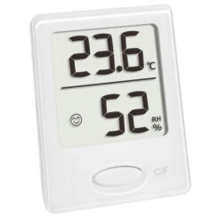 TFA Thermo-Hygrometer 30.5041.02 Innen, Digital, Weiß