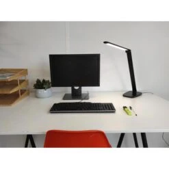 Unilux Schreibtischlampe Twistled LED, Dimmbar, USB, Lichtsensor, Mit Standfuß -WENKO Shop 392e57a5c57294cb7f1e413ea5b6c292af2d4a01 schreibtischlampe unilux twistled led