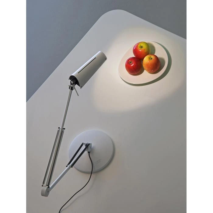 Luxo Schreibtischlampe Air T80 LED, Dimmbar, Aluminiumgrau, Mit Tischklemme 5 Luxo Schreibtischlampe Air T80 LED, Dimmbar, Aluminiumgrau, Mit Tischklemme – Bild 3