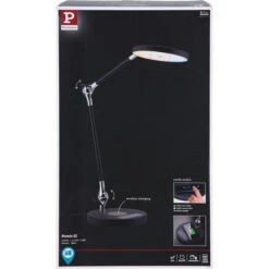 Paulmann Schreibtischlampe Numis Qi, Dimmbar, QI-Ladegerät, Standfuß -WENKO Shop 4c8c0a7080391bffa05a3ad25aa77e9419de7a91 schreibtischlampe paulmann numis qi