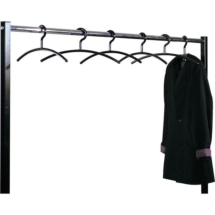 Kerkmann Garderobenständer 6012, Bis 60 Kg, Mit Rollen, Metall, Schwarz 4 Kerkmann Garderobenständer 6012, Bis 60 Kg, Mit Rollen, Metall, Schwarz – Bild 2