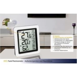 TFA Thermometer Info 30.3065.02 Innen/außen, Digital, Mit Hygrometer, Inkl. Funk-Sensor -WENKO Shop 4e80ff9465964413cdda9c61ff63ab829845c3fd thermo hygrometer tfa 30.3065.02 info funk