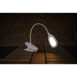 Maul Schreibtischlampe Mauljack LED, Dimmbar, Mit Tischklemme -WENKO Shop 50882857f5cb4db6d496dd8097582cebcd963d4f schreibtischlampe maul mauljack led