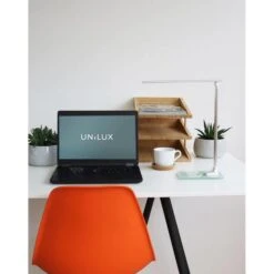 Unilux Schreibtischlampe Popy LED, Dimmbar, Weiß, Mit Standfuß -WENKO Shop 5092e1d23e9bdac8173a2726c62b292c78c50e86 schreibtischlampe unilux popy led