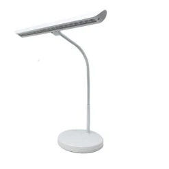 Infitronic Schreibtischlampe IN18LEDKLW LED, Dimmbar, USB, Standfuß, Weiß