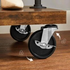 Vasagle Garderobenständer RGR111B01, Vintage, Rollen & Ablage, Ausziehbar, Metall / Holz, Braun 16 Vasagle Garderobenständer RGR111B01, Vintage, Rollen & Ablage, Ausziehbar, Metall / Holz, Braun -WENKO Shop 555508a9522d4a481ba9e6ea0afe3286c1a0f36b garderobenstaender vasagle rgr111b01 vintage