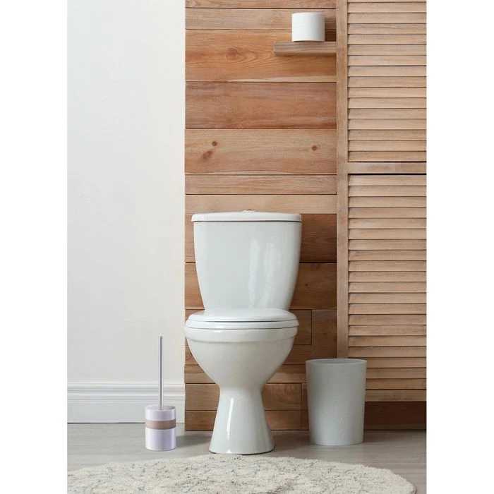 Zeller WC-Bürste Beige, Bürstenhalter Aus Keramik 4 Zeller WC-Bürste Beige, Bürstenhalter Aus Keramik – Bild 2