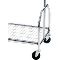 Alco Garderobenständer 2830, Mit Rollen Und Schuhablage, Metall, Silber -WENKO Shop 5ade6d049f655e4ad8aeef41b5ffd97376ea943d garderobenstaender alco 2830