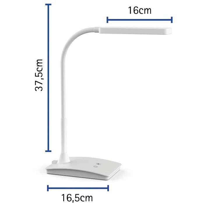 Maul Schreibtischlampe Maulpearly LED, Dimmbar, Weiß, Mit Standfuß 7 Maul Schreibtischlampe Maulpearly LED, Dimmbar, Weiß, Mit Standfuß – Bild 5