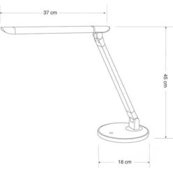 Alco 9157 Schreibtischlampe LED Dimmbar -WENKO Shop 5f38d3442952746f3bf59a9a2fb511f6f76a02b9 schreibtischlampe alco 9157 led