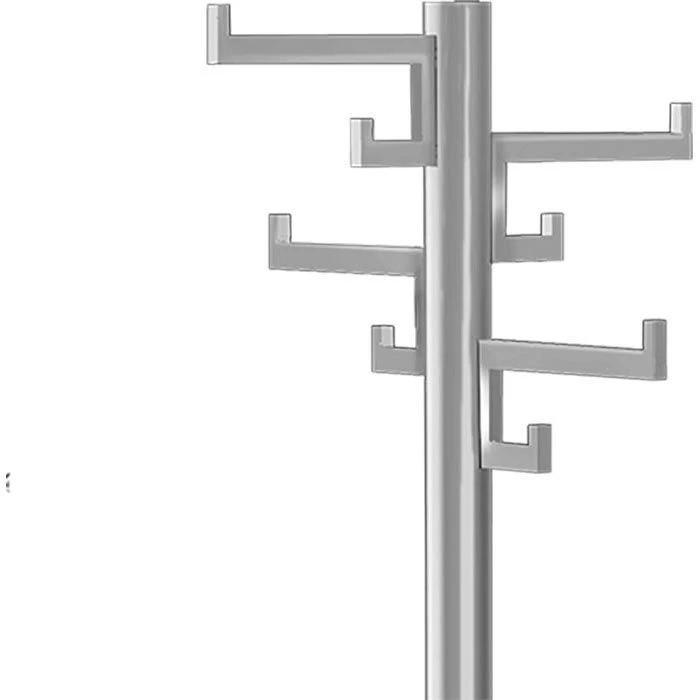 Kerkmann Garderobenständer Nevada, 6900, Mit 8 Haken, Metall, Silber 5 Kerkmann Garderobenständer Nevada, 6900, Mit 8 Haken, Metall, Silber – Bild 3
