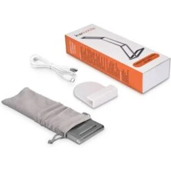 Kwmobile Schreibtischlampe LED, Standfuß, Dimmbar, USB, Faltbar, Mit Akku, Silber -WENKO Shop 69391468cf43754a197232093fffaf3cb0c671bc schreibtischlampe kwmobile led