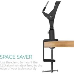 Navaris Schreibtischlampe LED, Tischklemme, Dimmbar, Schwarz -WENKO Shop 72618a22084bceb4ef2db2eb736510328a2df02d schreibtischlampe navaris led