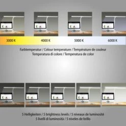 FeinTech Schreibtischlampe LTL00310, Dimmbar, Tischklemme 11 FeinTech Schreibtischlampe LTL00310, Dimmbar, Tischklemme -WENKO Shop 75bd1b4340d3857177dbd42c16a557a3b49eff9d schreibtischlampe feintech ltl00310