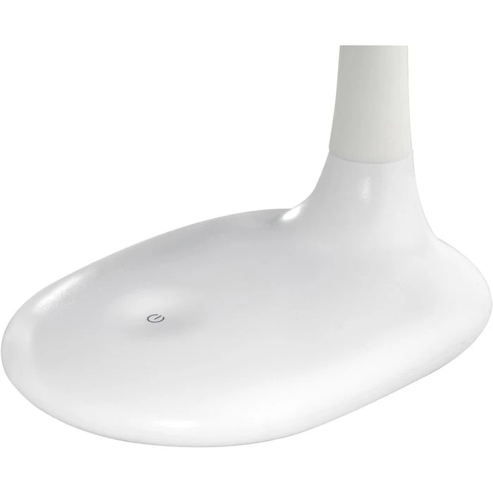 Unilux Schreibtischlampe Lucy LED, Standfuß, Dimmbar, USB, Weiß 5 Unilux Schreibtischlampe Lucy LED, Standfuß, Dimmbar, USB, Weiß – Bild 3