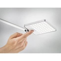 Alternative view of Novus Schreibtischlampe Attenzia Task LED, Dimmbar, Schwarz, Tischklemme