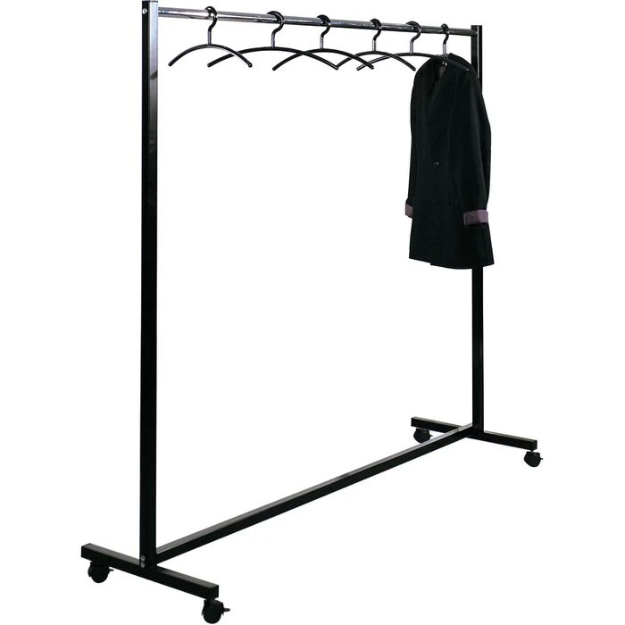 Kerkmann Garderobenständer 6012, Bis 60 Kg, Mit Rollen, Metall, Schwarz 3 Kerkmann Garderobenständer 6012, Bis 60 Kg, Mit Rollen, Metall, Schwarz