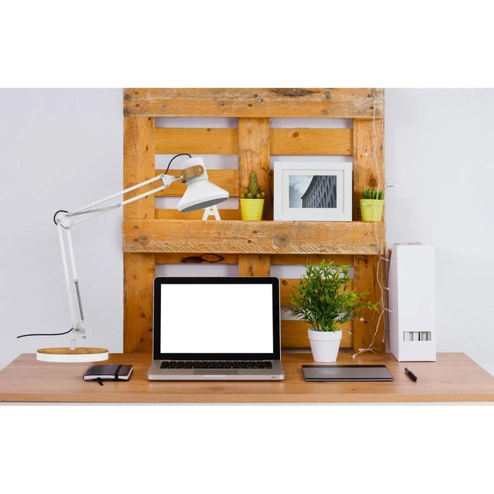 Unilux Schreibtischlampe Baya Bamboo, Mit Standfuß Und Tischklemme 7 Unilux Schreibtischlampe Baya Bamboo, Mit Standfuß Und Tischklemme – Bild 5