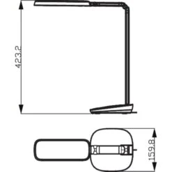 Philips Schreibtischlampe DSK601 LED, Dimmbar, Standfuß 14 Philips Schreibtischlampe DSK601 LED, Dimmbar, Standfuß -WENKO Shop 90bc6bab7188586db9f79843c7f6067dd430f18e schreibtischlampe philips dsk601 robotplus led