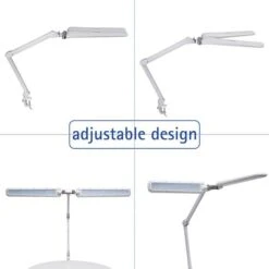 Maul Schreibtischlampe Maulcraft Duo LED, Dimmbar, Zwei Leuchtenköpfe, Weiß, Mit Tischklemme -WENKO Shop 98cc98a4eb48e8b5d8e30d194324e2ffb9eb3dbe schreibtischlampe maul maulcraft duo led