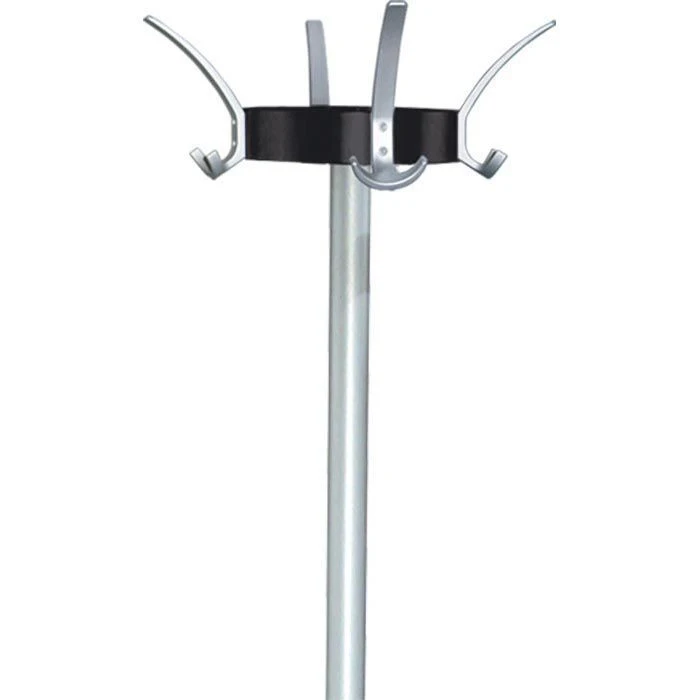 Kerkmann Garderobenständer Public Classic, 6274, Mit 12 Haken, Metall, Schwarz / Silber 5 Kerkmann Garderobenständer Public Classic, 6274, Mit 12 Haken, Metall, Schwarz / Silber – Bild 3