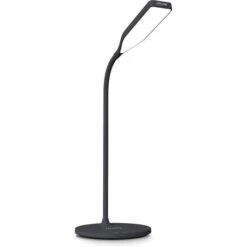 InLine Schreibtischlampe SmartHome Schwarz LED, Dimmbar, USB, QI-Ladegerät, App-fähig, Standfuß -WENKO Shop a68f38654c6fc11694546729e0c264304e85d5e0 schreibtischlampe inline smarthome led schwarz