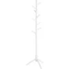Vasagle Garderobenständer RCR04WT, Mit 8 Haken, Holz, Weiß -WENKO Shop a81cf2e5a32201ea9353a58df47aab87d9791531 garderobenstaender vasagle rcr04wt