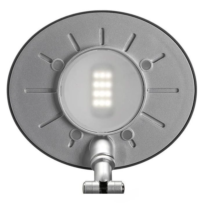 Maul Schreibtischlampe Maulspace LED, Dimmbar, Silber, Mit Standfuß 4 Maul Schreibtischlampe Maulspace LED, Dimmbar, Silber, Mit Standfuß – Bild 2