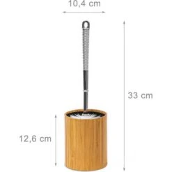 Relaxdays WC-Bürste Braun, Bürstenhalter Aus Bambus -WENKO Shop accb0d6d4756cf2a3a9e8e2dea84f0d04c1e62c4 wc buerste relaxdays braun