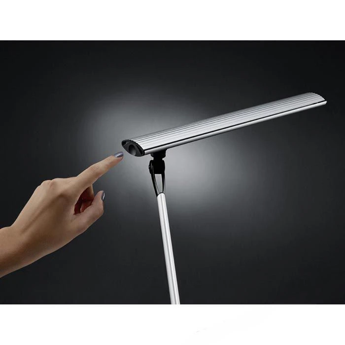 Hansa Schreibtischlampe LED Delight, Dimmbar, Aluminium, Mit Standfuß 4 Hansa Schreibtischlampe LED Delight, Dimmbar, Aluminium, Mit Standfuß – Bild 2