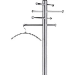 Kerkmann Garderobenständer Arte, 6871, Mit 8 Haken, Edelstahl, Silber 9 Kerkmann Garderobenständer Arte, 6871, Mit 8 Haken, Edelstahl, Silber -WENKO Shop b3068700df9f8e84c856d66d4797d388b1fb7e67 garderobenstaender kerkmann arte 6871