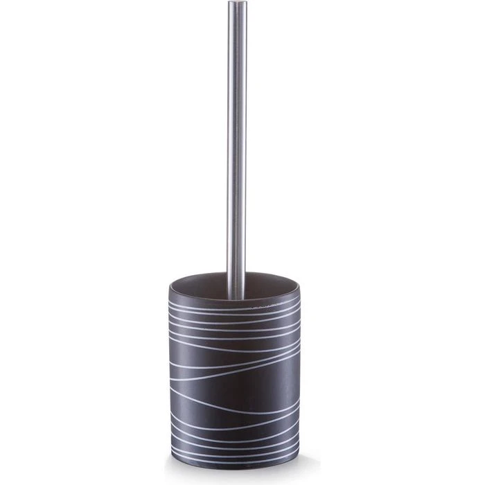 Zeller WC-Bürste Schwarz, Bürstenhalter Aus Keramik 3 Zeller WC-Bürste Schwarz, Bürstenhalter Aus Keramik