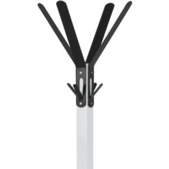 Haku-Möbel Garderobenständer 13363, Mit 12 Haken, Metall, Weiß / Schwarz 9 Haku-Möbel Garderobenständer 13363, Mit 12 Haken, Metall, Weiß / Schwarz -WENKO Shop be43ec514fab411f339134d2789fbdfda5052e31 garderobenstaender haku moebel 13363