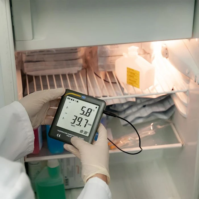 PCE Thermo-Hygrometer HT 114, Innen/außen, Digital, Mit Kabelfühler, Datenlogger 4 PCE Thermo-Hygrometer HT 114, Innen/außen, Digital, Mit Kabelfühler, Datenlogger – Bild 2