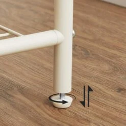 Songmics Garderobenständer HSR07W, Mit Schuhablage, Metall, Weiß 16 Songmics Garderobenständer HSR07W, Mit Schuhablage, Metall, Weiß -WENKO Shop c22b1e53e0f6880fd7c7ce51cf1eeb11899a5c86 garderobenstaender songmics hsr07w